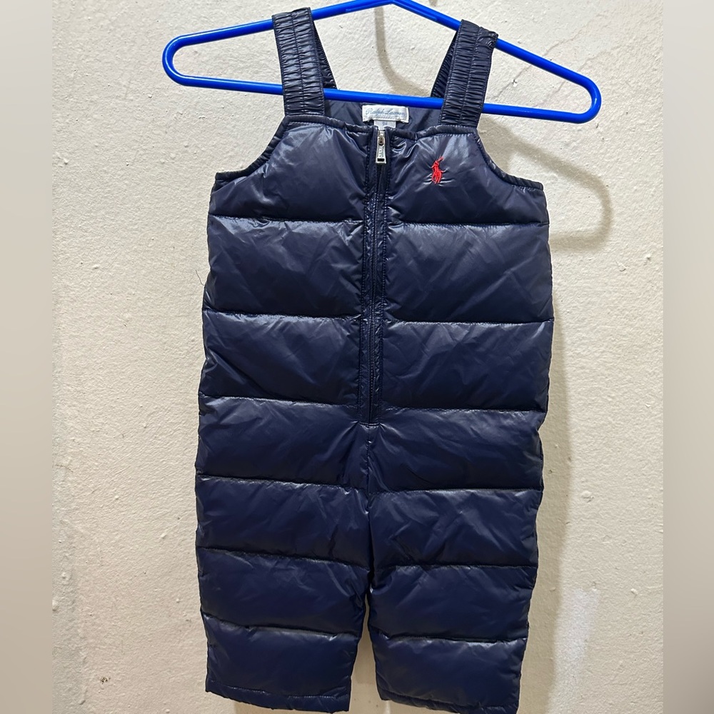 Ralph Lauren Baby Puffer Jumpsuit